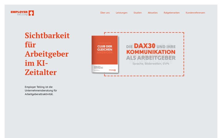 Screenshot of employer-telling.de