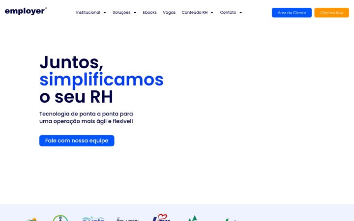 Екранна снимка на employer.com.br