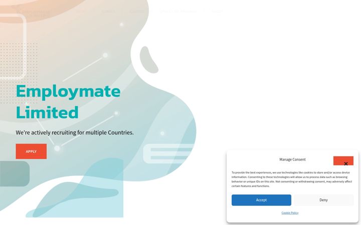 Képernyőkép: employmate.uk