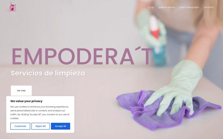 Screenshot of empodera-t.com