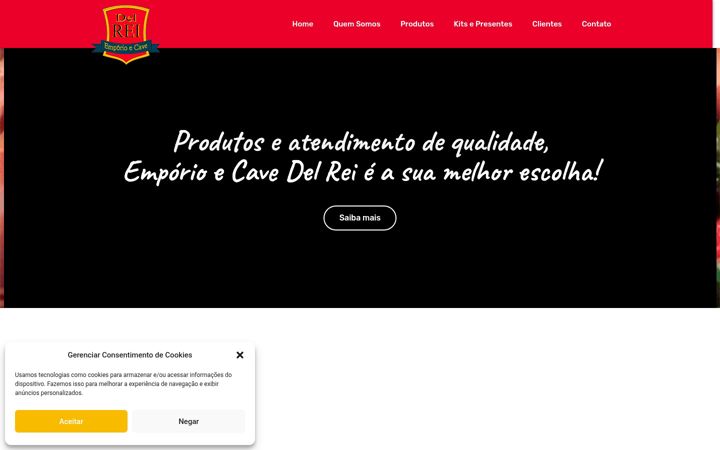 Екранна снимка на emporiodelrei.com.br