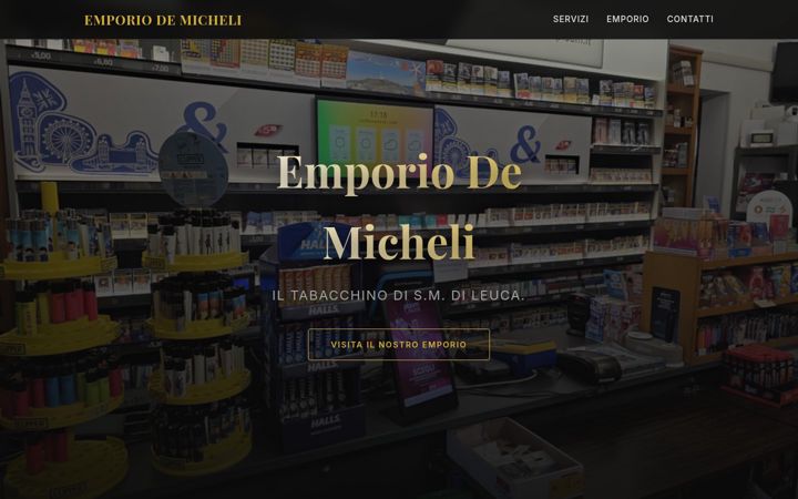 Screenshot von emporiodemicheli.it