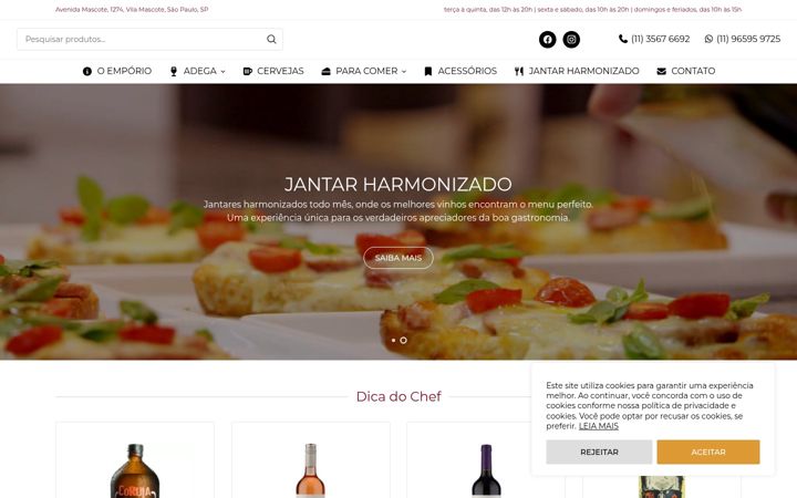 Ekrānuzņēmums no emporiograndchef.com.br