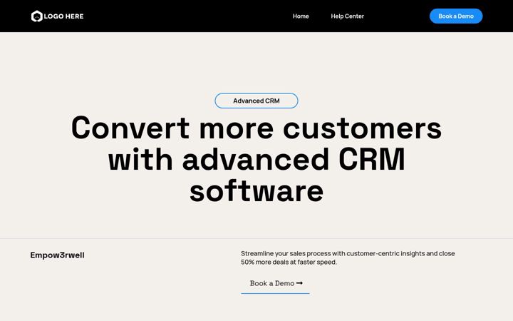 Screenshot of empow3rwell.com