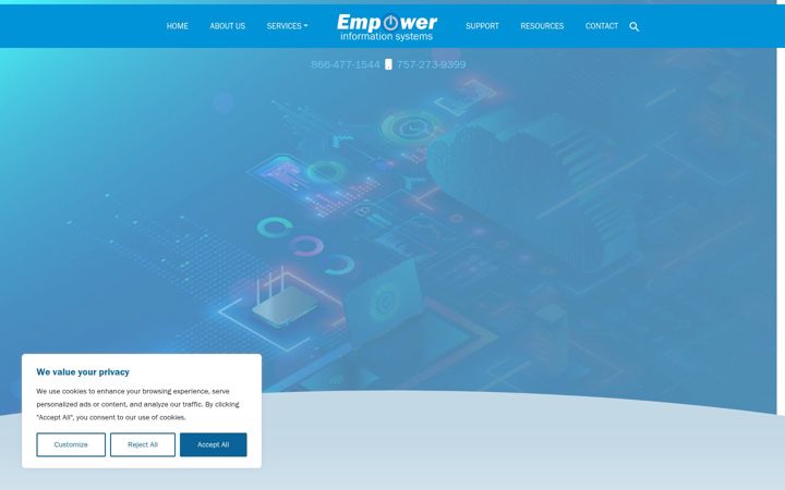 Screenshot of empoweris.com