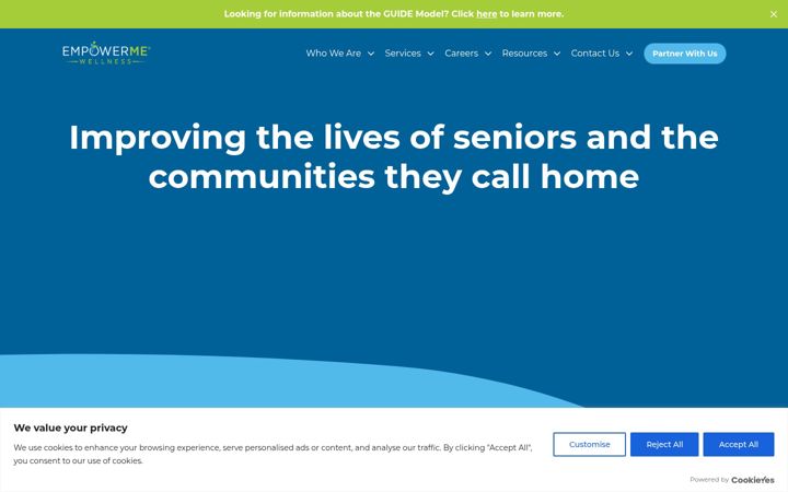 Screenshot of empowerme.com