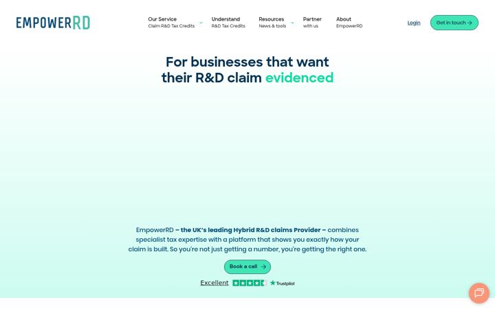 Screenshot of empowerrd.com