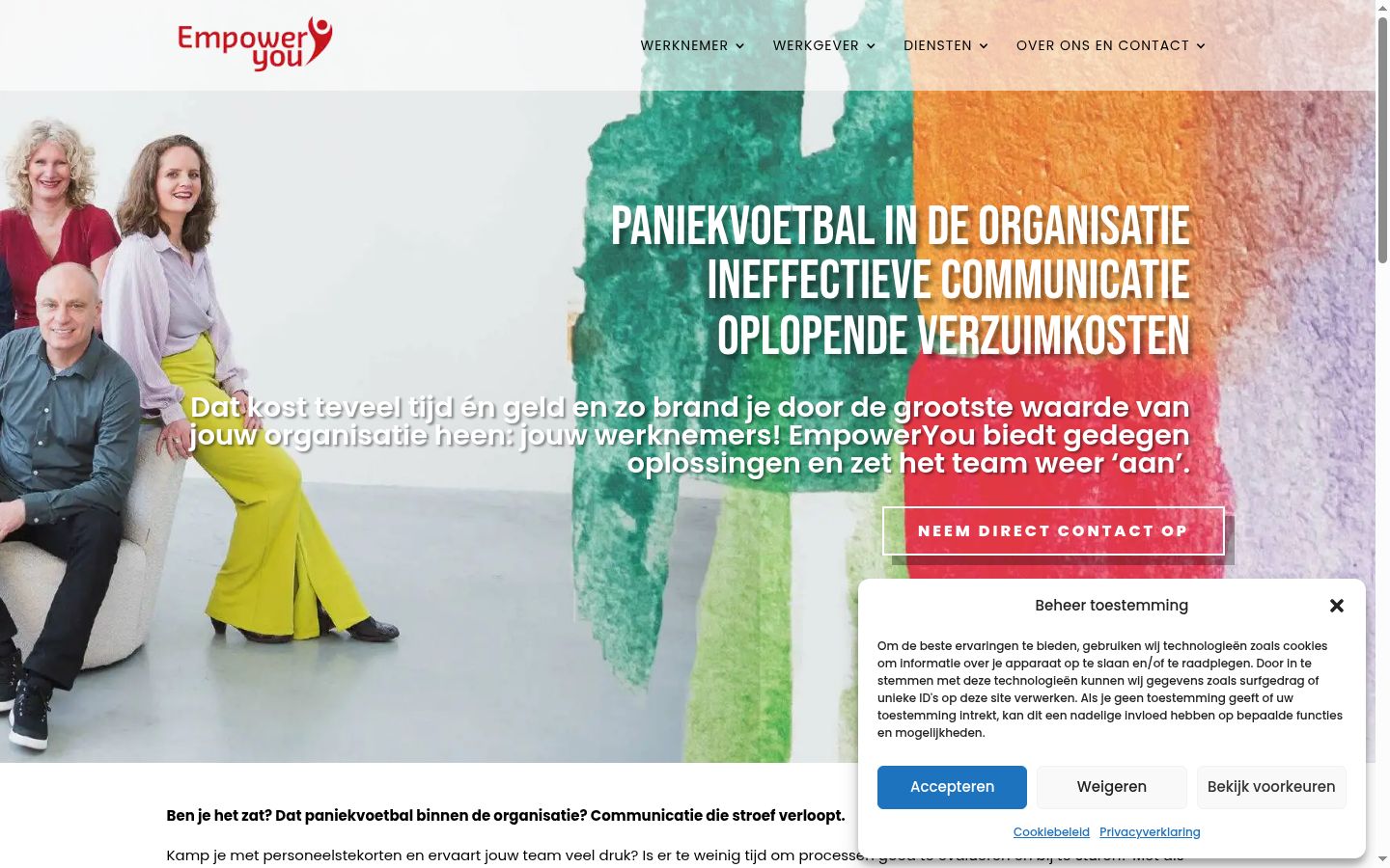 Sutikimo reklamjuostės, rodytos prieš bet kokią sąveiką, ekrano kopija