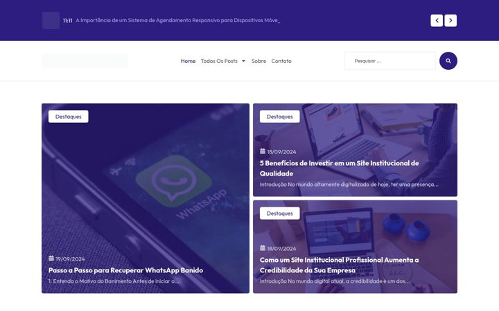 Екранна снимка на empreendacomtecnologia.com.br