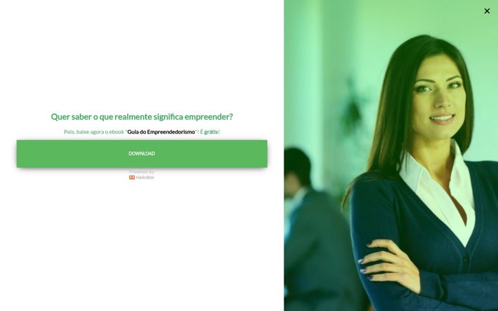 Екранна снимка на empreendedores.blog.br