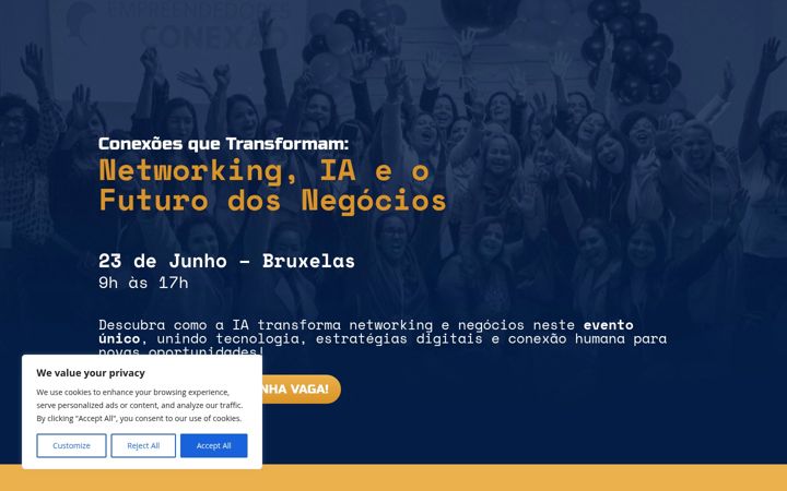 Screenshot of empreendedoresemconexao.com