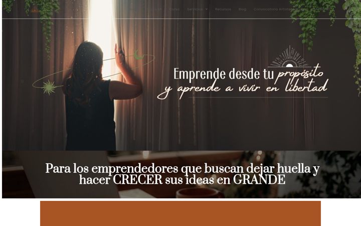 Screenshot of emprendecoco.com