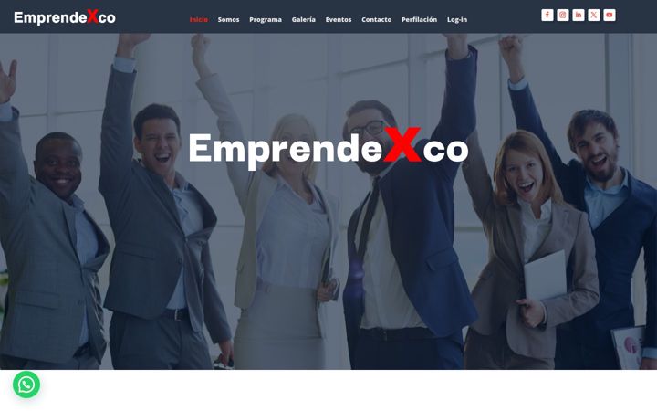 Skærmbillede af emprendexco.co