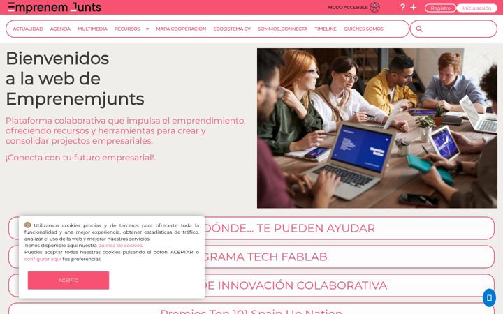 Screenshot di emprenemjunts.es