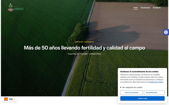 Screenshot of empresacarrasco.com