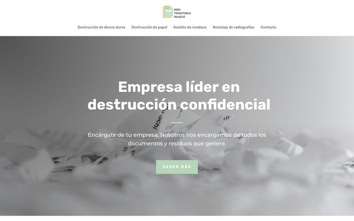 Screenshot of empresadestructora.com