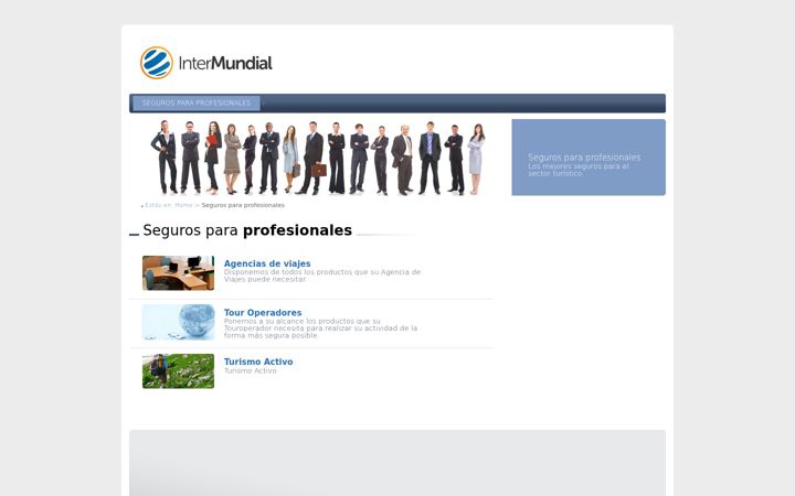 Screenshot of empresasintermundial.es