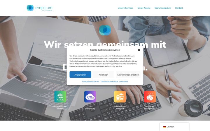 Екранна снимка на emprium.io