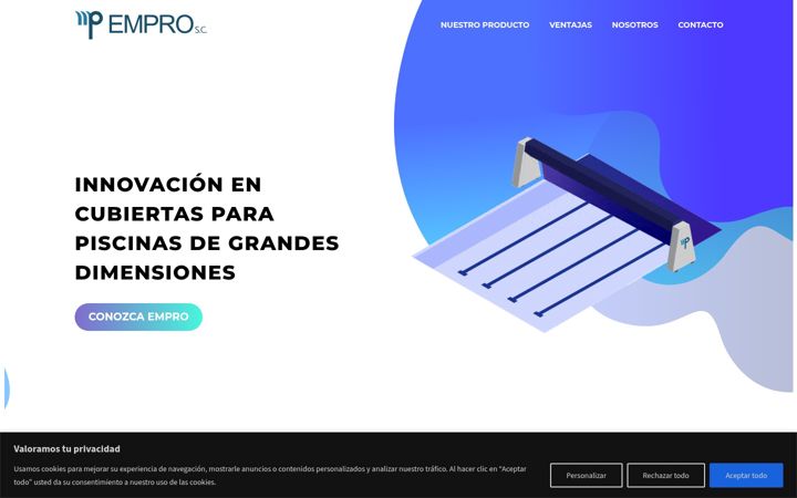 Screenshot of emprosc.com