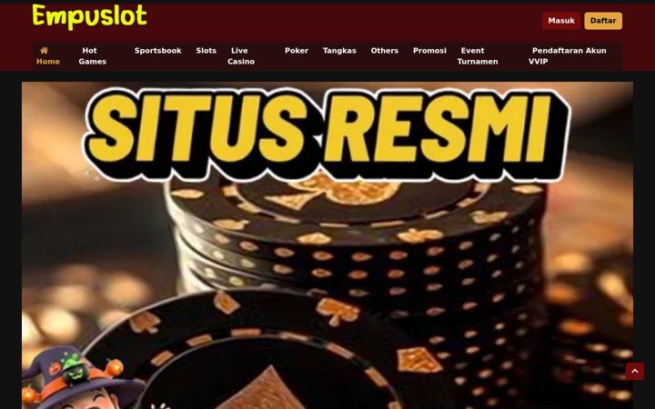 Screenshot of empuslot.com