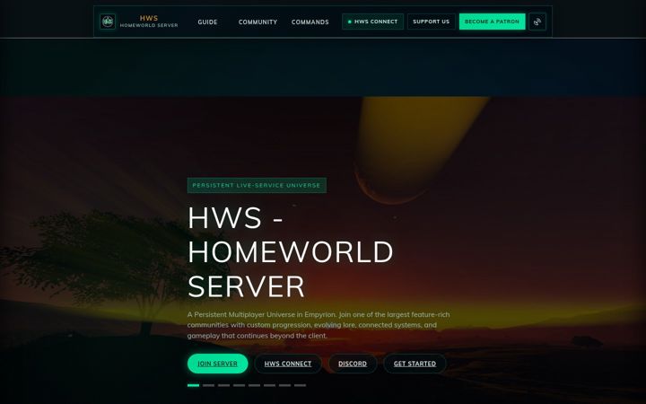 Screenshot of empyrion-homeworld.net