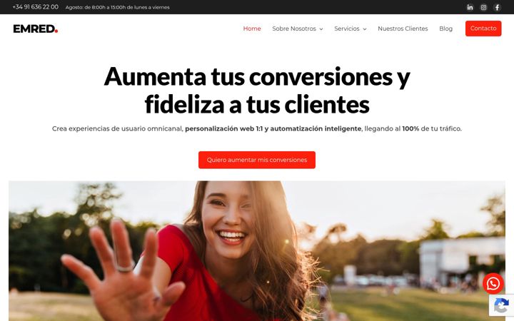 Screenshot of emredconsulting.com
