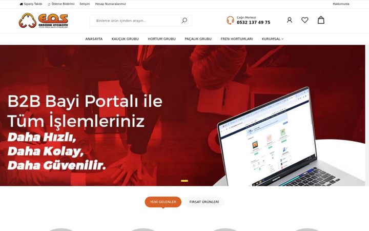 Screenshot of emrehanoto.com