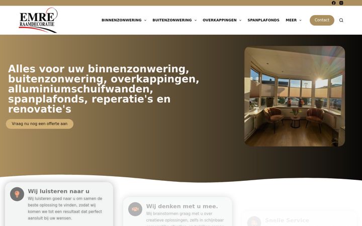 Ekrano kopija emrezonwering.nl