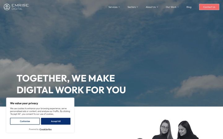 Képernyőkép: emrise.co.uk