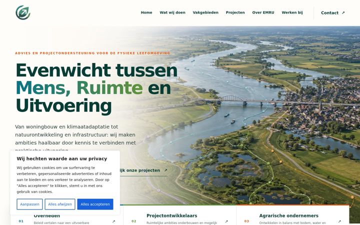 Ekrano kopija emru.nl
