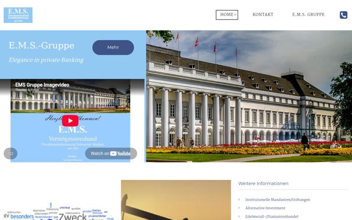 Screenshot of ems-koblenz.net