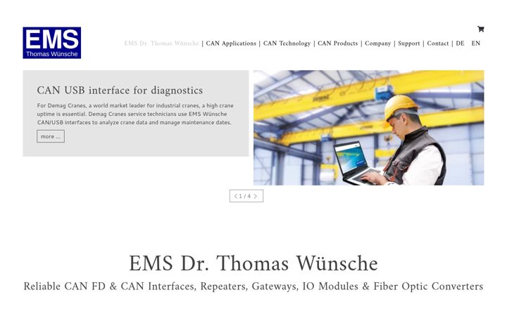 Screenshot of ems-wuensche.com