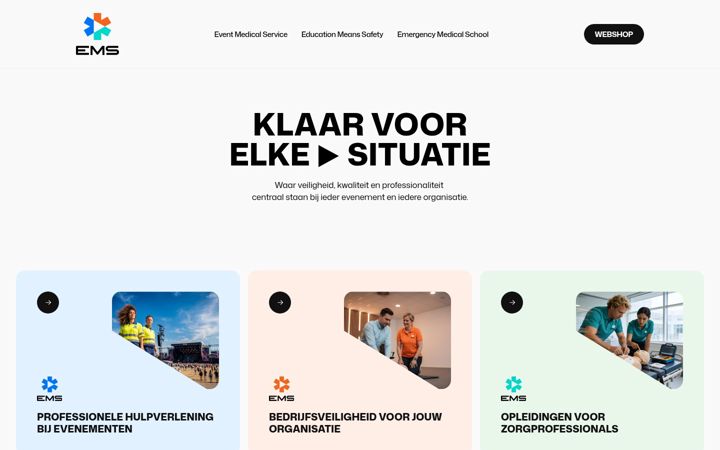 Ekrano kopija ems.nl