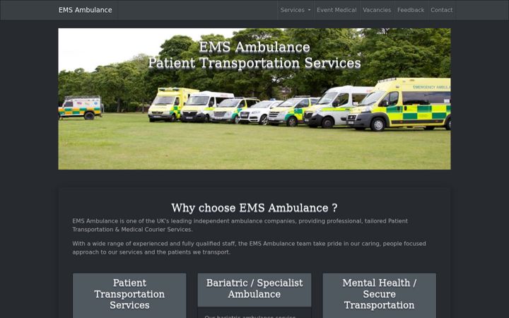 Képernyőkép: emsambulance.co.uk