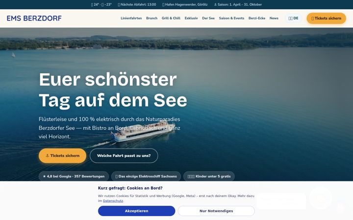 Zrzut ekranu emsberzdorf.de