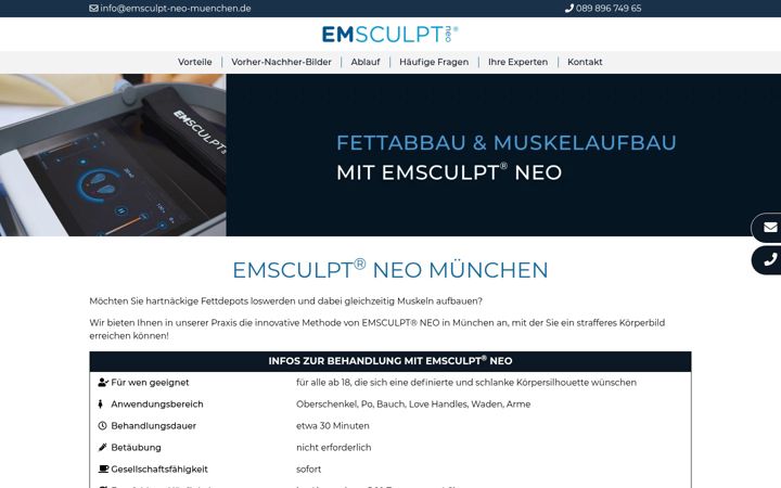 Zrzut ekranu emsculpt-neo-muenchen.de