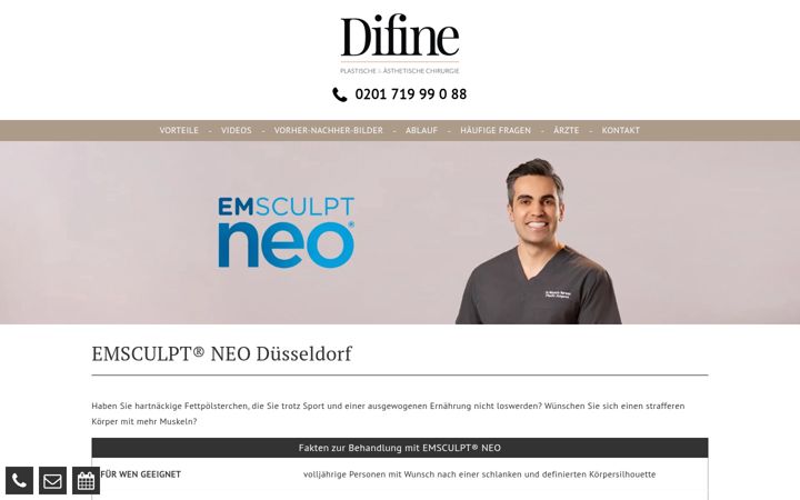 Zrzut ekranu emsculpt-neo-nrw.de