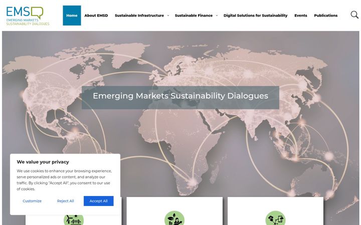 Screenshot of emsdialogues.org