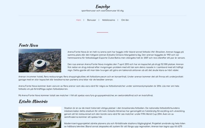 Screenshot of emsedge.se