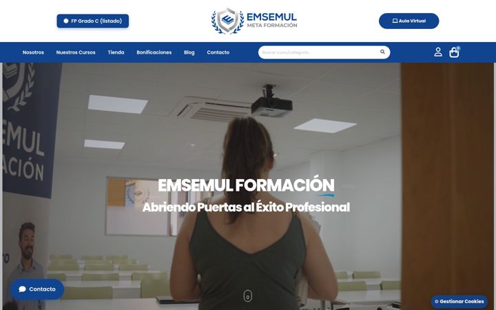 Screenshot of emsemul.es