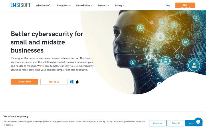 Skærmbillede af emsisoft.com