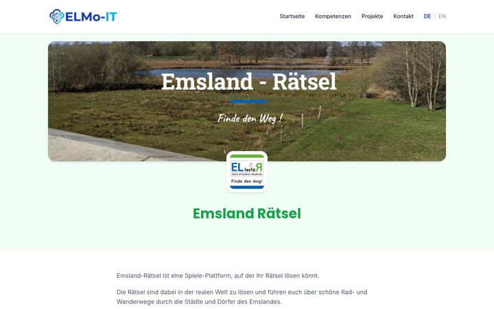 Screenshot of emsland-puzzle.de