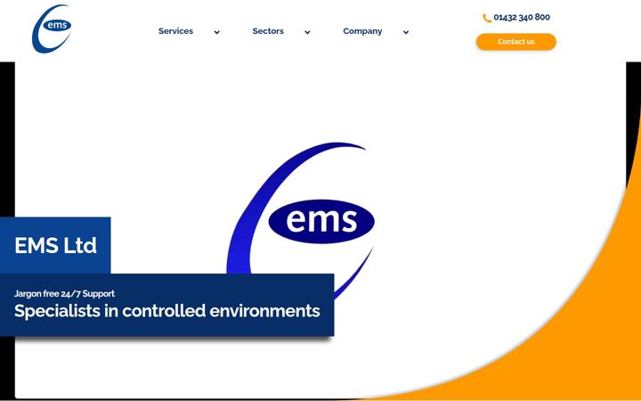 Screenshot of emsltd.biz