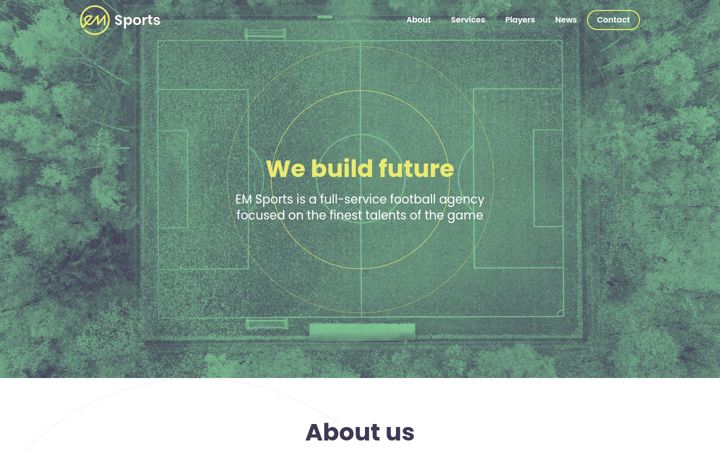 Screenshot of emsports.hu