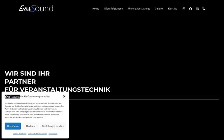 Képernyőkép: emssound.de