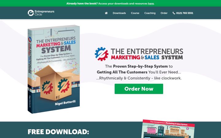 Screenshot of emssystem.co.uk