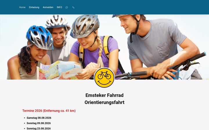 Screenshot of emsteker-orientierungsfahrt.de