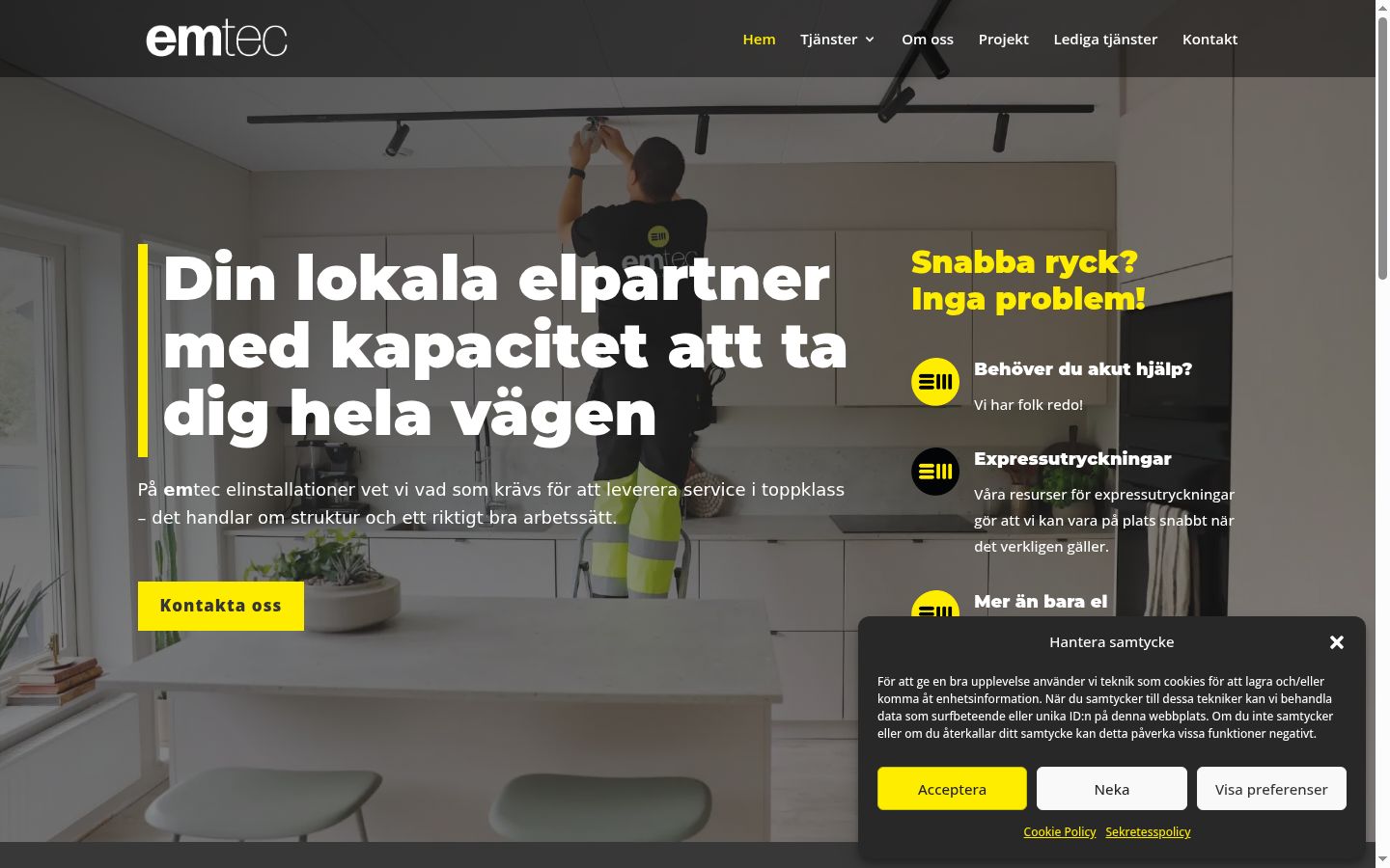 Zrzut ekranu banera zgody wyświetlanego przed jakąkolwiek interakcją