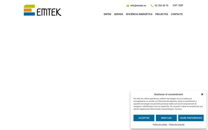 Screenshot of emtek.es