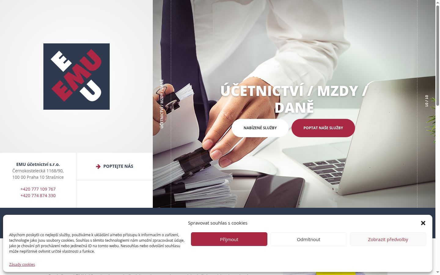 Zrzut ekranu banera zgody wyświetlanego przed jakąkolwiek interakcją